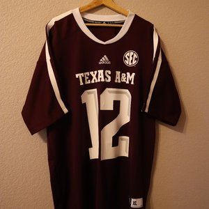 Texas A&M Football Jersey w/ SEC Logo
